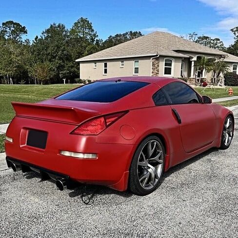مفسد Kojem Trunk متوافق مع 2003-2008 Nissan 350Z Deck Lip Wing غير مصقول in Kuwait