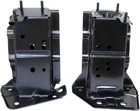 2PCS Black Bumper Front Bracket Set NI1067144 Compatible with Nissan Juke 2014-2017 in Saudi Arabia