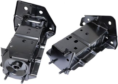 2PCS Black Bumper Front Bracket Set NI1067144 Compatible with Nissan Juke 2014-2017 in Saudi Arabia