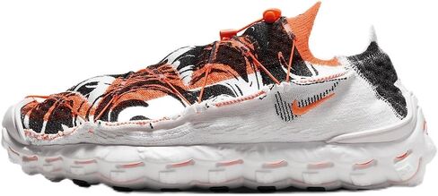 أحذية Nike ISPA Mindbody للرجال (DH7546-100 ، أبيض/إجمالي البرتقال/الدخان الرمادي/) الحجم 4 in Saudi Arabia