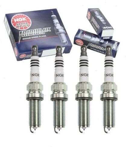 4 PC NGK Iridium IX Parch Plugs متوافقة مع Mazda 3 2.0L 2.5L L4 2012-2020 in Saudi Arabia