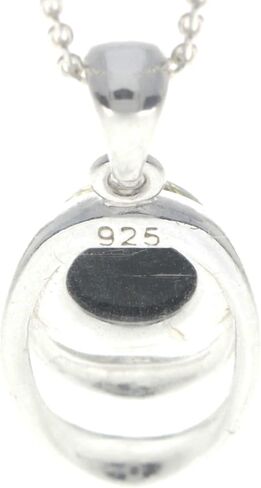 Genuine Round Baltic Amber & Sterling Silver Modern Pendant without Chain - GL2019 in Saudi Arabia