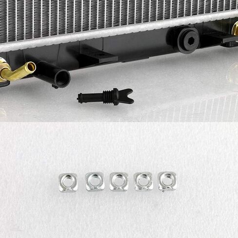 AKKON - 2443/2444 Fits 2.4L 2002-2006 Honda CR-V | 2003-2006 Element Direct Bolt On Aluminum Radiator Replacement in Saudi Arabia