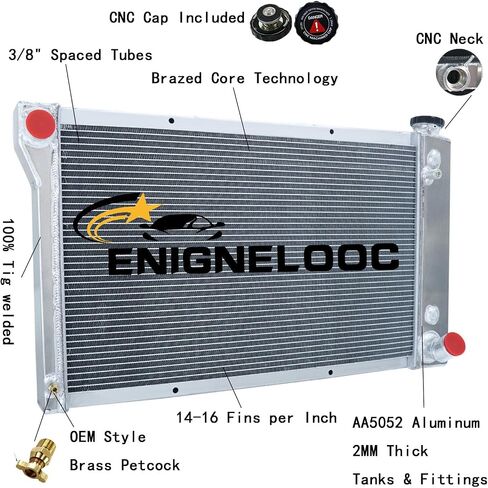 3 Rows Core Aluminum Radiator for 1967-1972 Chevy GMC C/K Series C10 C20 K10 K20 K30 Pickup Suburban GMC Truck Blazer Jimmy 1968 1969 1970 1971 67 68 69 70 71 72 in Saudi Arabia