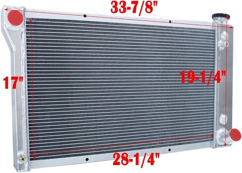 3 Rows Core Aluminum Radiator for 1967-1972 Chevy GMC C/K Series C10 C20 K10 K20 K30 Pickup Suburban GMC Truck Blazer Jimmy 1968 1969 1970 1971 67 68 69 70 71 72 in Saudi Arabia