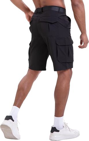 NATUVENIX Hiking Shorts Men Quick Dry Mens Cargo Fishing Shorts for Men Lightweight Golf Shorts Stretch Summer Work in Saudi Arabia