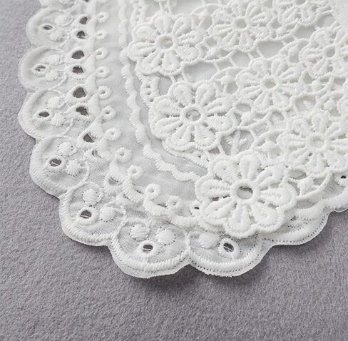 Lace Detachable Collar Vintage Costume Accessory Decorative Choker for Dresses and Shirt (Orchid) in Kuwait