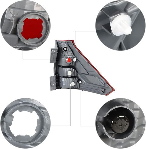 1 حزمة LH Tail Light Assembly استبدال CRV CR-V 2012-2014 جانب السائق in Kuwait