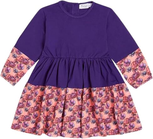 Organic Cotton Floral, Penguin and Hippo Animal Print Dress in Kuwait
