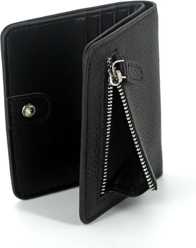 Slim Thin Bifold Wallet RFID Blocking Mini Front Pocket Wallets with ID Window GREY in Saudi Arabia