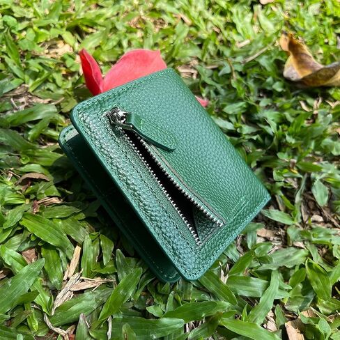 Slim Thin Bifold Wallet RFID Blocking Mini Front Pocket Wallets with ID Window GREY in Saudi Arabia