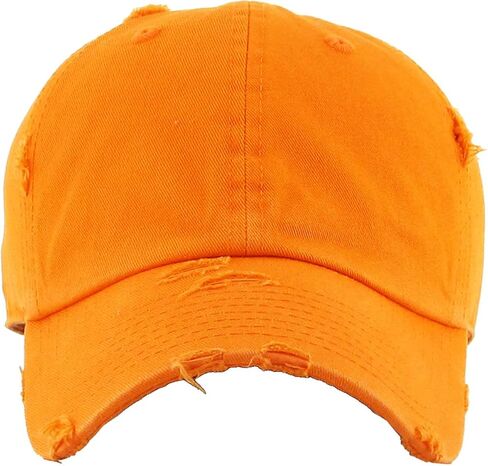 Distressed Baseball Cap KB4005 / Custom Hats/Embroidery Hats/Monogram Hats/Custom Caps in Saudi Arabia