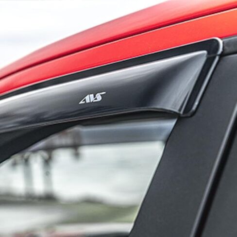 Auto Ventshade [AVS] Outside Mount Rain Guards for 2008 - 2011 Ford Focus Coupe | Window Vent Visors, 2 pcs. - Smoke | 92968 in Saudi Arabia