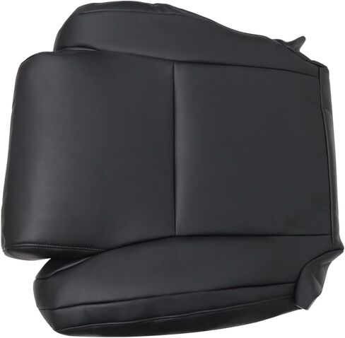Priprilod Black Leather Driver Side Bottom Replacement Seat Cover Compatible with Toyota Tundra 2007 2008 2009 2010 2011 2012 2013 in Kuwait
