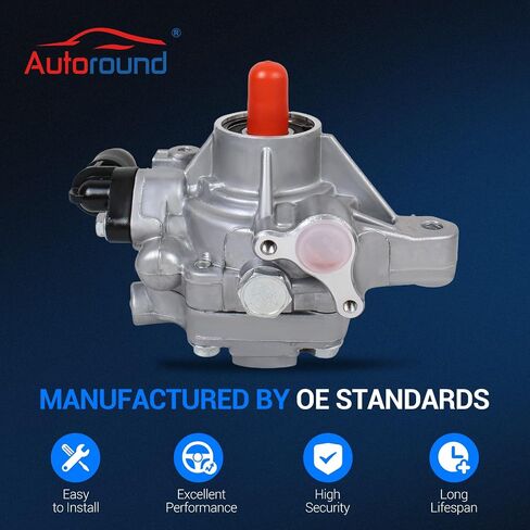Autoround 21-5341 Power Steering Pump Compatible with Honda Accord DX EX LX SE 2.4L L4 2003-2005, 96-5341,990-0656 in Saudi Arabia