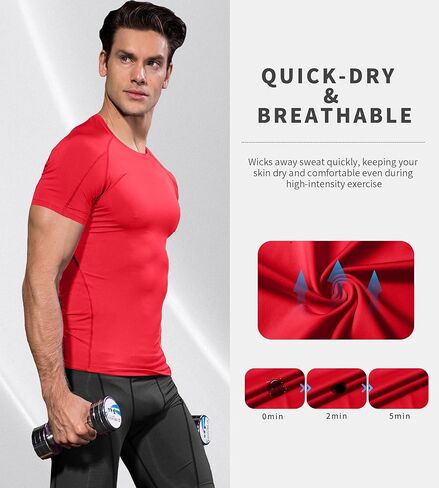 الرجال القصيرة القصيرة للرجال القمصان القمصان أداء قميص تجري in Kuwait