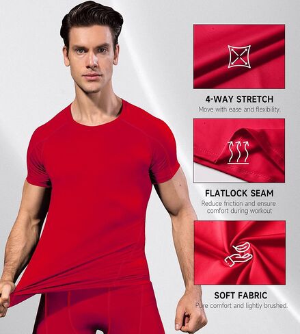 الرجال القصيرة القصيرة للرجال القمصان القمصان أداء قميص تجري in Kuwait