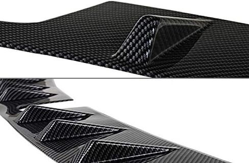 EPARTS Carbon Fiber Style ABS Rear Roof Window Spoiler Wing Roof Top Vortex Shark Fin Spoiler Compatible with 2012-2015 Subaru Impreza 4 Door in Saudi Arabia