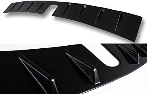 EPARTS Carbon Fiber Style ABS Rear Roof Window Spoiler Wing Roof Top Vortex Shark Fin Spoiler Compatible with 2012-2015 Subaru Impreza 4 Door in Saudi Arabia