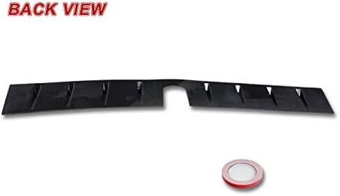 EPARTS Carbon Fiber Style ABS Rear Roof Window Spoiler Wing Roof Top Vortex Shark Fin Spoiler Compatible with 2012-2015 Subaru Impreza 4 Door in Saudi Arabia