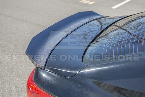 Replacement for 2014-Present Infiniti Q50 Models | Liberty Walk Style Carbon Fiber Rear Trunk Lid High Kick Wing Spoiler in Saudi Arabia