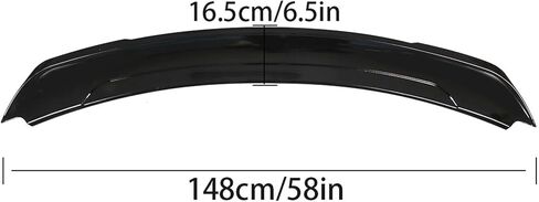 Trunk Soilder Wingglossy Black Track Pack GT Astrity Replace لعام 2015 2016 2017 2018 2019 2020 2021 موستانج in Saudi Arabia