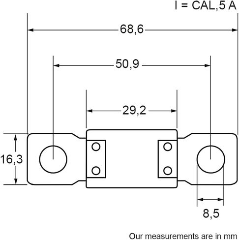 CAL5 Power Fuse Protection Starter متوافق مع نوع المركبات: Citroen ، Fiat ، Jeep ، Peugeot (حزمة 1) in Saudi Arabia