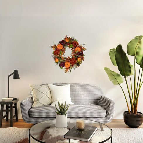Sympathy Silks - Grapevine Wreaths - Home Decor - Pumpkin Harvest in Saudi Arabia