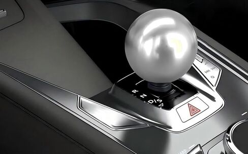 Ball Shift Head, Manual Transmission Metal Gear Shift Knob, 5-Speed Gear Lever with 3 Adapters, Universal for Most Cars (Red) in Kuwait