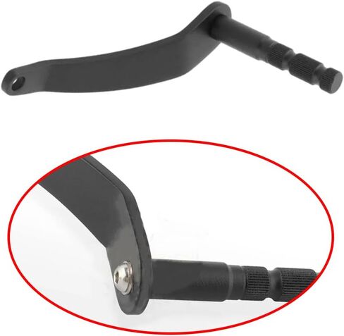 تمديد عمود Shifter Shaft Arm Chrome ، 2018+ متوافق مع نماذج Harley FL Softail مع ألواح القدم ، ذراع رافعة Shifter Shifter Shifter الترس in Saudi Arabia