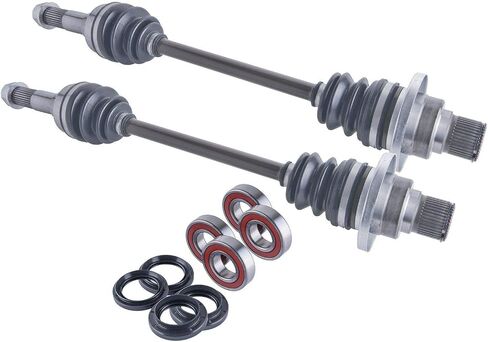 East Lake Axle rear cv axles wheel bearings & seals set for Yamaha Rhino 700 2008 2009 2011-2013 in Saudi Arabia