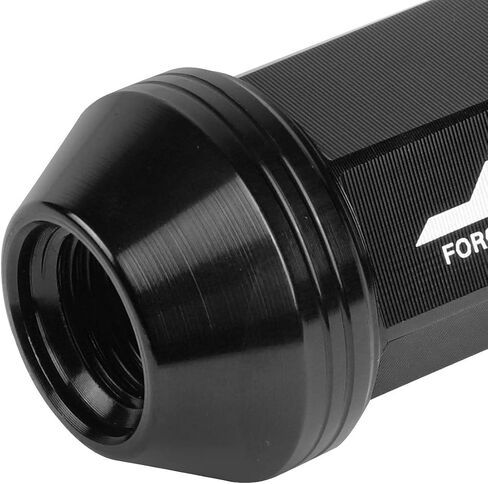 J2 Engineering 20Pcs M12 x 1.25 7075-T6 Aluminum 50mm Open-End Lug Nut w/Socket Adapter (Red) in Saudi Arabia