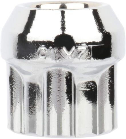 Scitoo 20pcs 12x1.5 Wheel Lug Nuts المفتوحة المصوّرات Lug Lug + 1 مقبس مفتاح ملاءمة لـ Cadillac for Chevrolet for Dodge for GMC for Honda for Oldsmobile for Toyota Oem Factory Chrome in Saudi Arabia
