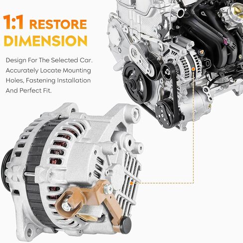 New Alternator for Mazda RX7 1.3L 1993 1994 1995, 334-1163 AMT0035 in Saudi Arabia
