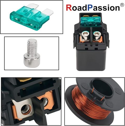 Road Passion Starter Solenoid Relay for HONDA NES125 2000-2003 PS250 Ruckus 2005-2006 NSS 300 2014 Nighthawk 250 CB250 1991-2008 in Saudi Arabia