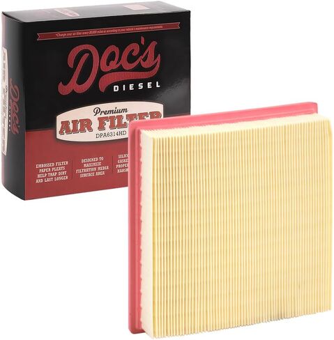 Doc's Diesel Engine Air Filter DPA10236 | Compatible with Jeep Grand Cherokee 3.0L Diesel 2014-2020 | Replaces 04861688AA in Saudi Arabia