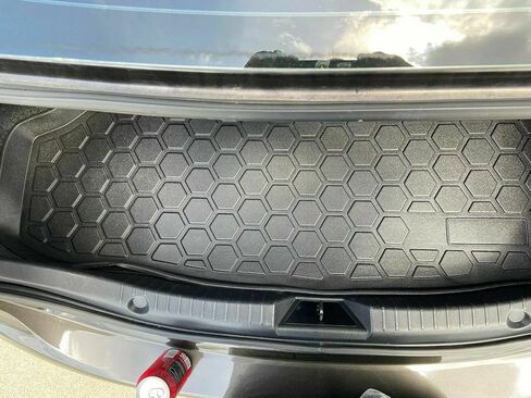 بطانة البضائع-حصيرة جذع لـ Mazda 3 سيدان 2014-2018-حصائر جذع مقاومة للطقس للسيارات ذات الشفاه المرتفعة-مطاطية حصيرة السيارة غير المنقولة-سهلة التثبيت-تصميم مسبق بالليزر in Saudi Arabia