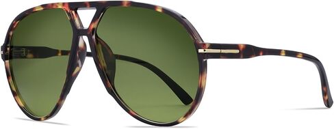 Retro Oversized Aviator Sunglasses for Women Men Large Tinted Lens Shades Trendy Vintage 70S Designer Tangle Free in Saudi Arabia