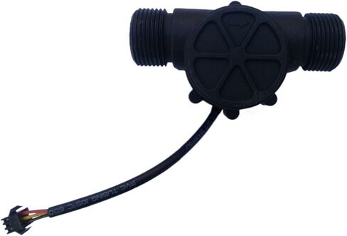 1PCS DN25 Flow Range 2-100L/Min Water Flow Sensor Hall Sensor Heater Accessories in Saudi Arabia