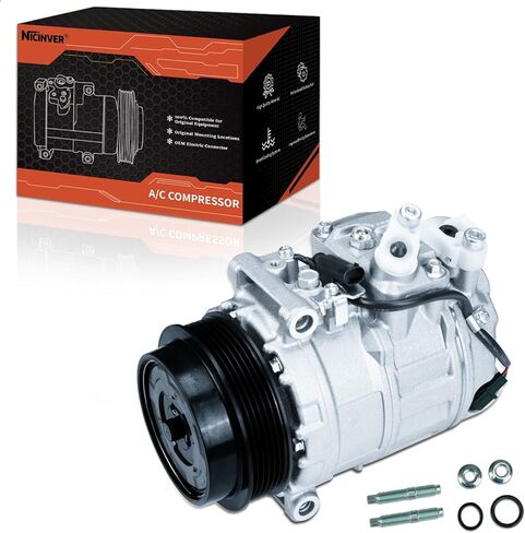 ضاغط تكييف الهواء و A/C القابض لـ 10807JC ضاغط Mercedes-Benz SL63 AMG 6.3L 2009 2011-2012 لـ Mercedes-Benz CL55 AMG 5.5L 2001-2002 لـ Mercedes-Benz SL55 AMG 5.5L 2003-2008 in Kuwait