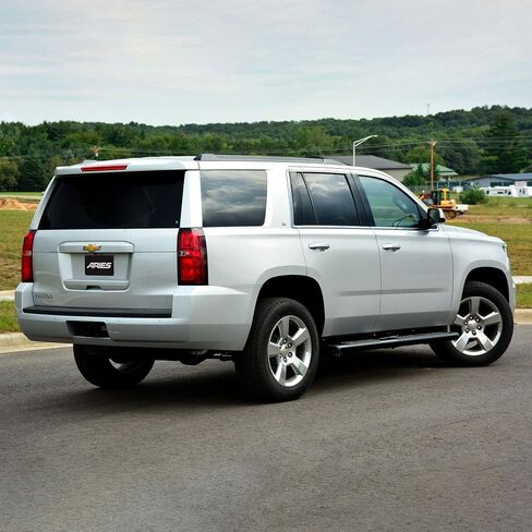 Aries 4445002 6 × 75 بوصة بيضاوية البيضاوي ألومنيوم NERF ، حدد شيفروليه سيلفرادو ، تاهو ، GMC Sierra ، Yukon in Saudi Arabia