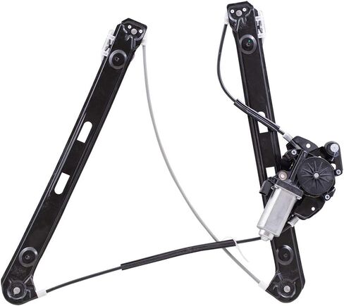 Brock Replacement Driver and Passenger Front Power Window Lift Regulators & Motors Assemblies Compatible with 1999-2005 3 Series Sedan Wagon in Saudi Arabia