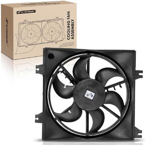 مجموعة مروحة تبريد المحرك A -premium متوافقة مع نماذج Hyundai - Accent 2000-2005 - استبدال# 2538625001 ، 2535025000 in Saudi Arabia