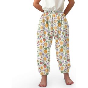 Kids Harem Pants Boys Girls Athletic Bloomers Sweatpants Animals Print Loose Leggings for Home Yoga Play in Kuwait