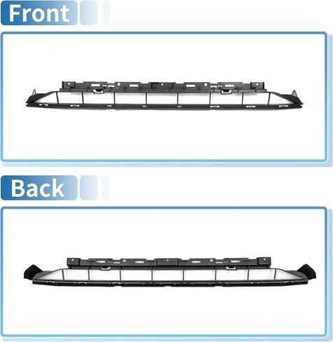 X AUTOHAUX No.8W0807683A Front Lower Hood Bumper Grille Grill for Audi A4 B9 2016-2018 Front Lower Bumper Kidney Grille Grill Sport Style Black in Saudi Arabia