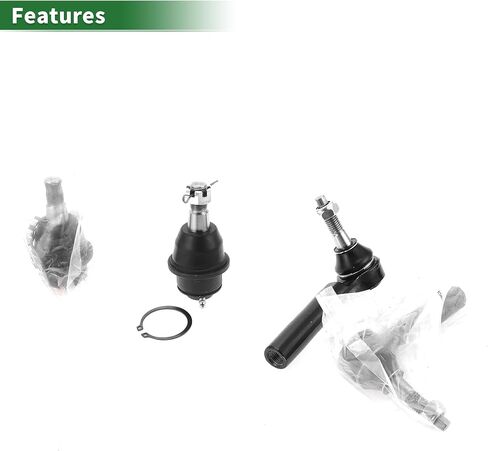 X AUTOHAUX 4 Pcs Front Suspension Kit Outer Tie Rod Ends Lower Ball Joint for Chevrolet Silverado 1500 2007-2013 No.K500007/ES800223 in Saudi Arabia