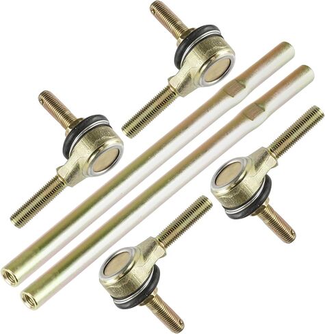Caltric 2 Steering Tie Rod And Tie Rod End Compatible with Suzuki Lt250 R Quadracer 250 2X4 1985-1986 in Saudi Arabia