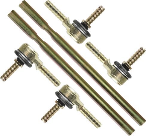 Caltric 2 Steering Tie Rod And Tie Rod End Compatible with Suzuki Lt250 R Quadracer 250 2X4 1985-1986 in Saudi Arabia
