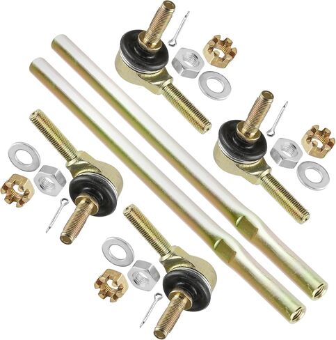 Caltric 2 Steering Tie Rod And Tie Rod End Compatible with Suzuki Lt250 R Quadracer 250 2X4 1985-1986 in Saudi Arabia