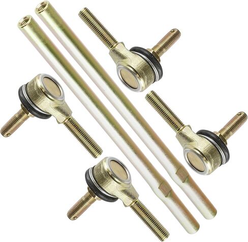 Caltric 2 Steering Tie Rod And Tie Rod End Compatible with Suzuki Lt250 R Quadracer 250 2X4 1985-1986 in Saudi Arabia